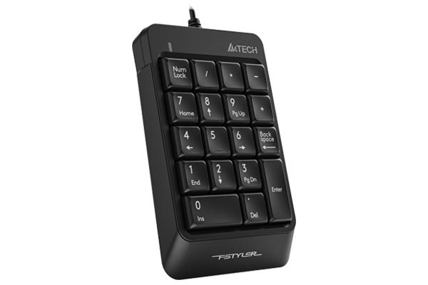 Tastatura A4Tech Fstyler FK13P, USB, Negru - PC, Periferice & Software