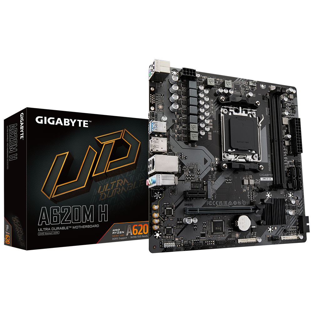 Placa de baza Gigabyte A620M H, Socket AM5, DDR5, Micro-ATX - Componente PC