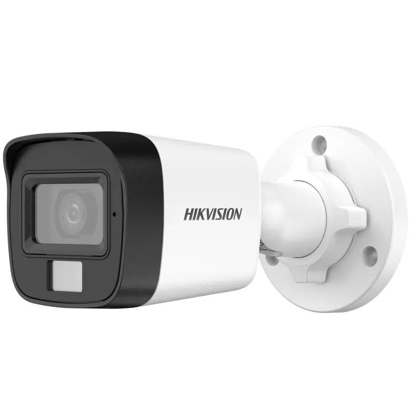 Camera de supraveghere Hikvision Mini Bullet DS-2CE16D0T-LPFS (2.8mm) 2MP; Smart Hybrid Light Audio; Senzor: 2 MP CMOS; Rezolutie 2MP; Iluminare: 0.01 Lux @ (F1.6, AGC ON), 0 Lux with IR, Day & Night ICR; Lentila: 2.8 mm,horizontal FOV: 101°, vertical FOV: 56°, diagonal FOV: 118°; IR: 25M; Lumina - Securitate