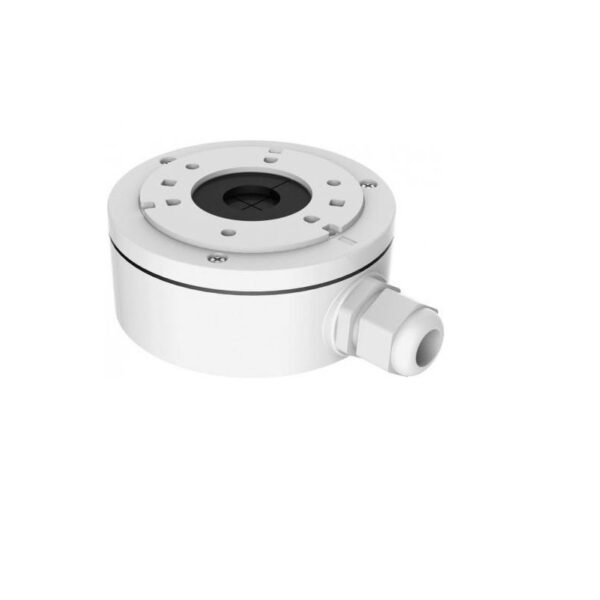 Doza conexiuni pentru camere Hikvision DS-1280ZJ-XS; material aluminiu; dimensiuni: 100 x 43.2 x 129mm, greutate: 320g. - Accesorii