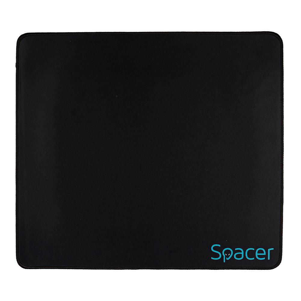 Mousepad Gaming SPACER SP-PAD-GAME-M, 350 x 250 mm, Negru