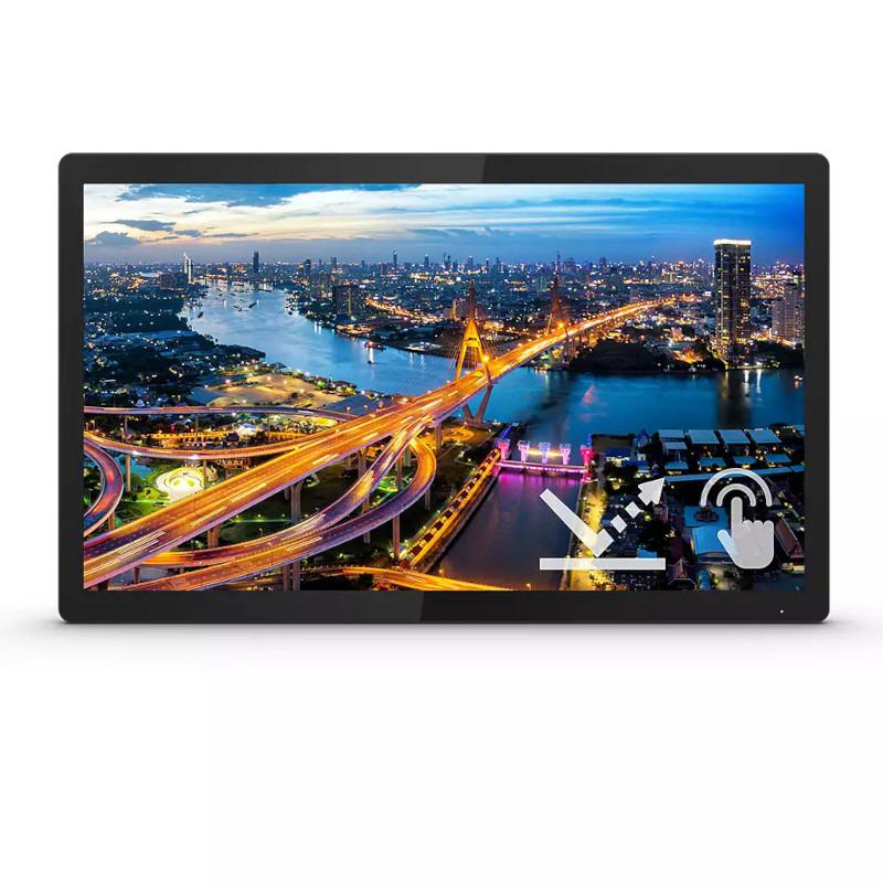 Monitor Consumer Philips 222B1TFL/00, 21.5″, 1920 x 1080 pixeli, Touchscreen, Black, 3 ani Garantie - Desktop PC & Monitoare