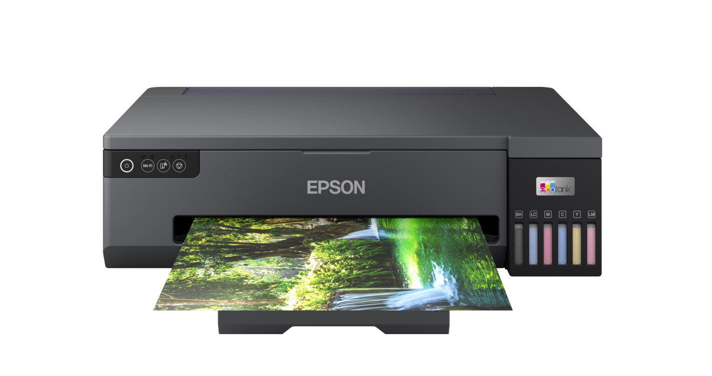 Imprimanta inkjet color CISS Epson L18050, dimensiune A3+, viteza printare 22ppm alb-negru, 22ppm color, rezolutie 5760 x 1440 dpi, 6 culori, Consumabile: 108 EcoTank, C13T09C14A, C13T09C24A, C13T09C44A, C13T09C34A, C13T09C64A, set: C13T09C54A. - Imprimante foto