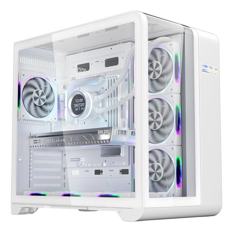 Carcasa 1STPLAYER RT7-WH, Mid Tower, White - Carcase