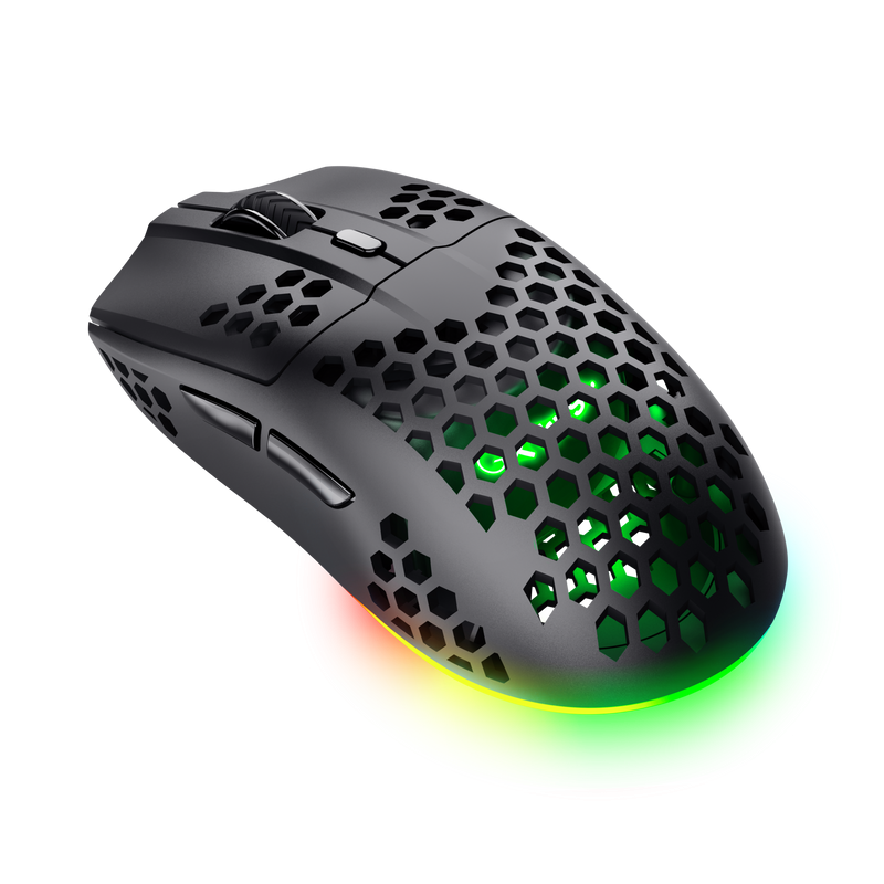 Mouse Gaming Wireless Trust GXT 929 Helox, 4800 dpi, Negru - Mouse