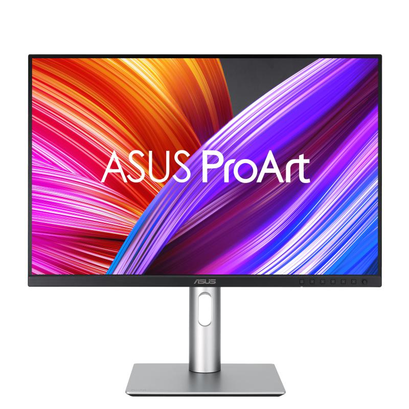 Monitor Consumer ASUS PA248CRV, 24.1″, 1920 x 1200 pixeli, Black, Silver, 3 ani Garantie - Desktop PC & Monitoare