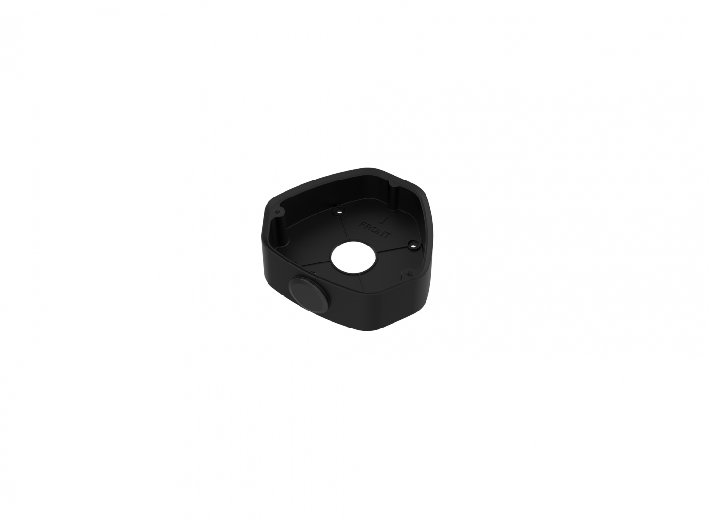 JUNCTION BOX A74 NEAGRA, dimensiuni: 121.5*116.5*37.2mm, greutate: 60g - Accesorii