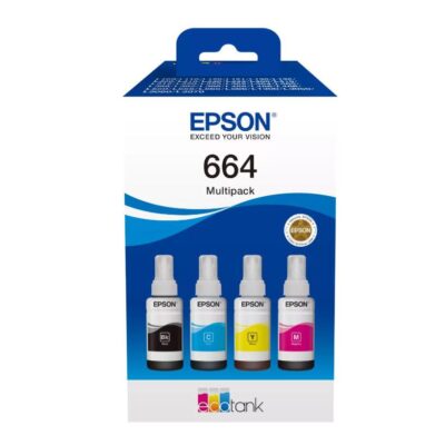 Cartus Epson T6646, Black, Cyan, Magenta, Yellow - Cartuse cerneala