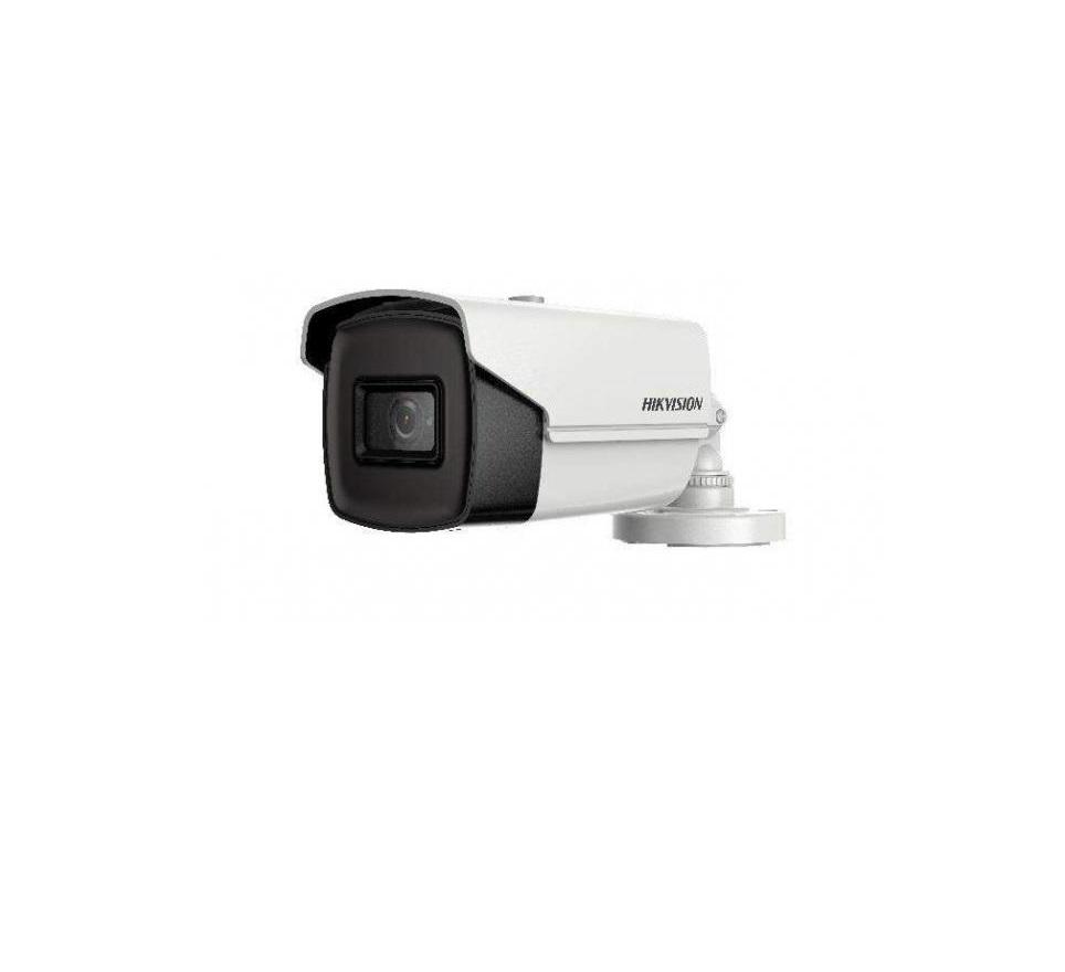 Camera de supraveghere Hikvision Turbo HD Outdoor Bullet, DS-2CE16H8T- IT5F(3.6mm); 5MP; Fixed Lens: 3.6mm; 5MP@20fps, 4MP@25fps(P)/30fps(N) (Default), EXIR, 80m IR, Outdoor EXIR Bullet, ICR, 0.005 Lux/F1.2, 12VDC, Smart IR, True WDR, 3D DNR, OSD Menu(Up the Coax), IP67; - Securitate