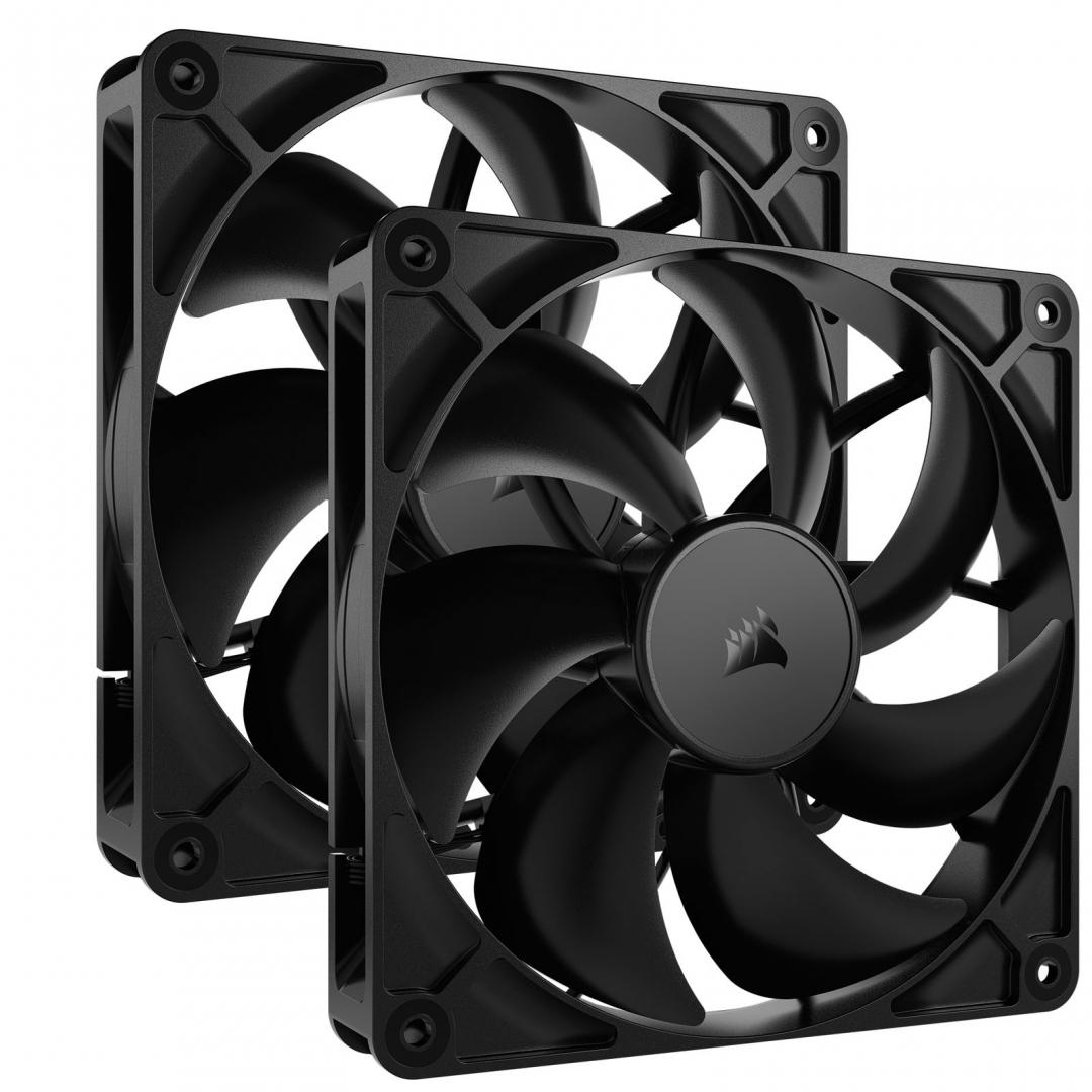 Ventilator Carcasa CORSAIR RS140, 14 cm, 1700 RPM, 2 ventilatoare