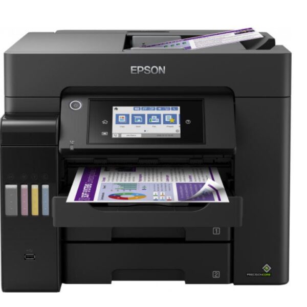 Multifunctional inkjet EPSON L6570, CISS, format A4, Color, Duplex, USB + LAN + Wi-Fi - Imprimante, Scanere & Consumabile