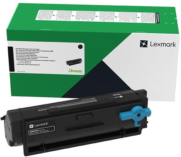 Toner Lexmark 55B200E, Black