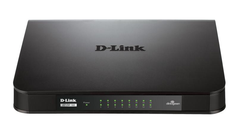 Switch D-Link GO-SW-16G, 16 port, 10/100/1000 Mbps - PC, Periferice & Software