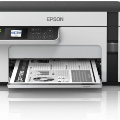 Multifunctional inkjet Epson M2120, CISS, format A4, Monocrom, USB + WIFI - Imprimante, Scanere & Consumabile