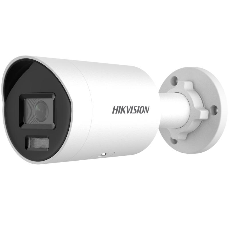 Camera de supraveghere IP Bullet 8MP Powered by Darkfighter Hikvision DS-2CD2086G2H-I(2.8MM)(EF), lentila fixa: 2.8mm, iluminare min.: Color: 0.0008 Lux @ (F1.0, AGC ON),B/W: 0 Lux cu IR: 30m, slot card de memorie: microSD/microSDHC/microSDXC card, up to 512 GB, alarma la evenimente: Motion