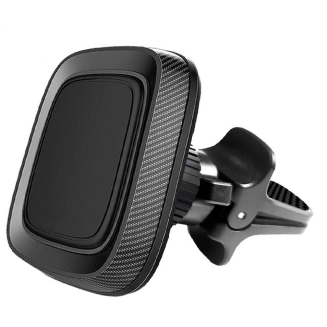 Lemontti Suport Auto Magnetic 360 Flex, prindere la sistemul de ventilatie, Negru