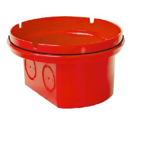 Soclu de montaj IP65 Honeywell, CWR; Culoare: rosu; Se livreaza la setde 5 bucati, - Accesorii