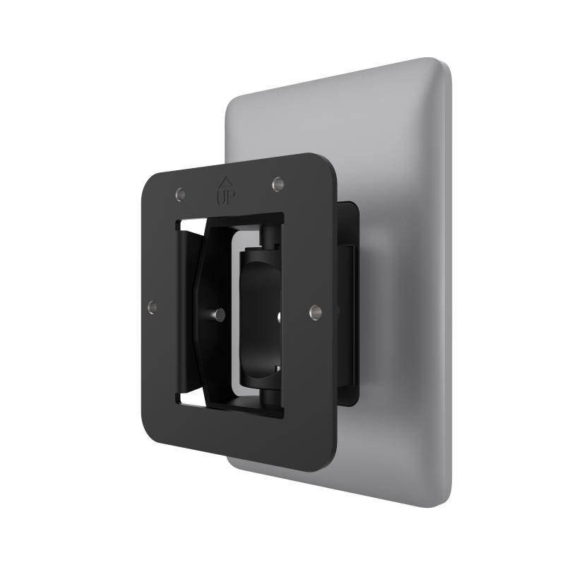 Suport de montare Hikvision de perete, material: aluminiu, greutate: 213g, unghi de montare: ± 45° (stanga si dreapta, ± 15° (sus si jos)