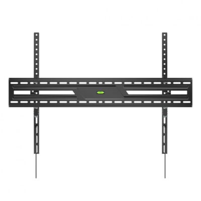 Suport perete TV Serioux 43-100″ Tilt 75kg Profil 85mm Material: Otel Finisarea suprafeței: vopsea electrostatica Dimensiune ecran: 43″-100″ Compatibilitate VESA: 75×75, 100×100, 100×150, 150×100, 100×200, 200×100, 150×150, 200×200, 200×300, 300×200, 200×400, 400×200, 300×300, 300×400, 400×300 - Suporturi TV / Monitor