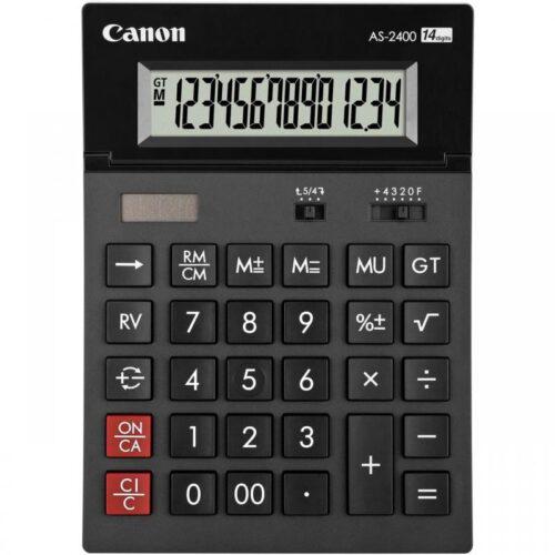 Calculator birou Canon AS120 II, 12 digits, 29 keys, dual power, M+, M-,RM/CM. - Calculatoare birou