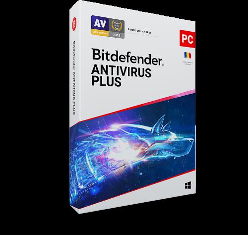 Licenta retail Bitdefender Antivirus Plus - protectie de bazapentru PC-uri Windows, valabila pentru 1 an, 5 dispozitive, new