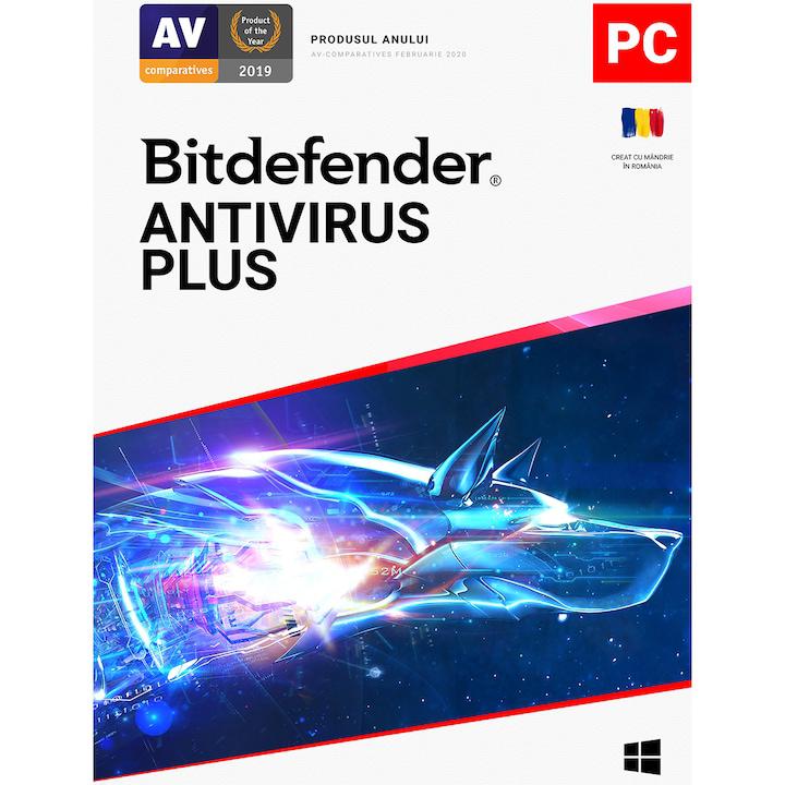Licenta retail Bitdefender Antivirus Plus – protectie de bazapentru PC- uri Windows, valabila pentru 2 ani, 10 dispozitive, new - Antivirus