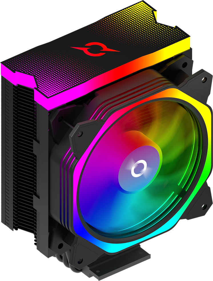 Cooler Procesor AQIRYS URANUS ARGB, Aer, 12 cm, aRGB - Componente PC