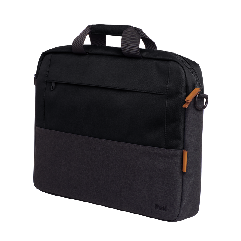Geanta laptop Trust Lisboa, neagra, 2 ani garantie - Genti laptop