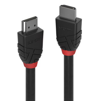 Cablu Lindy HDMI, 1m, 18Gbps, rezolutie maxima 4096×2190, negru - Cabluri video