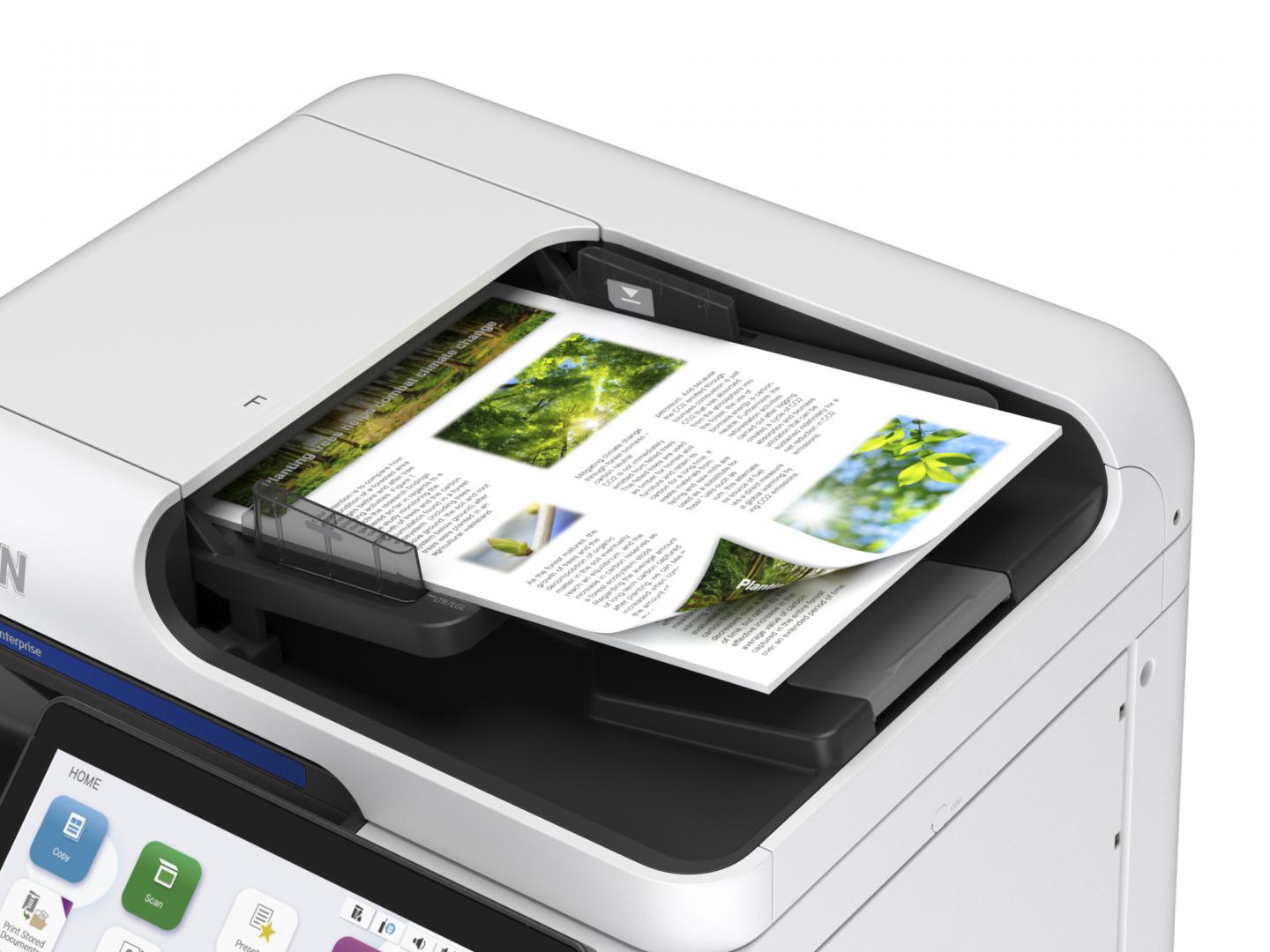 Multifunctional inkjet EPSON AM-C400, format A4, Color, Duplex, USB + LAN + Wi-Fi - Imprimante, Scanere & Consumabile - imaginea 4