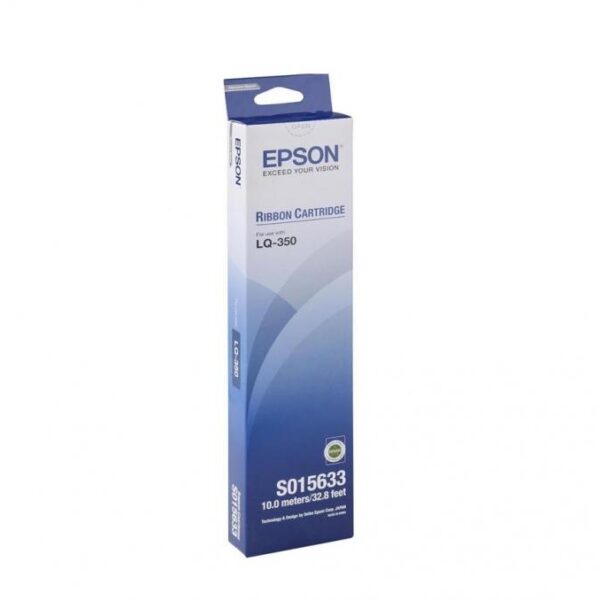 Ribbon Epson S015633, negru, pentru Epson LQ-300, LQ-300+, LQ-300+II, LQ-350, LQ-570, LQ-570+, LQ-870 - Imprimante, Scanere & Consumabile