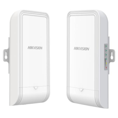 Kit Wireless Bridge Hikvision DS-3WF02-5AC/D 5Ghz 867Mbps 5KM, pana la 5km transmisie wireless, 867 Mbps 802.11ac wireless bridge, Built-in 12 dBi 2 x 2 MIMO antenna, Standard PoE, 2 × 10/100 Mbps RJ45 ports, dimensiuni: 90.8 mm × 187.87 mm × 57.87 mm, greutate: 0.26kg. - Centrale si tastaturi