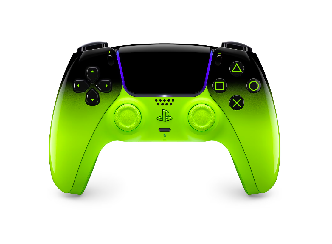 Sony PS5 Dualsense Controller Remix Green