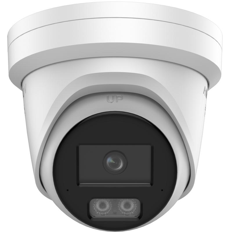 Camera de supraveghere IP Turret 4MP Hikvision DS-2CD2347G3- LI2UY(2.8MM), lentila fixa 2.8mm, iluminare min: Color: 0.0005 Lux @ (F1.0, AGC ON),0 Lux cu lumina alba: 40m, IR 30m, microfon incorporat, slot card de memorie: microSD/microSDHC/microSDXC maxim 512GB, alarma la evenimente: Motion - Camere supraveghere IP