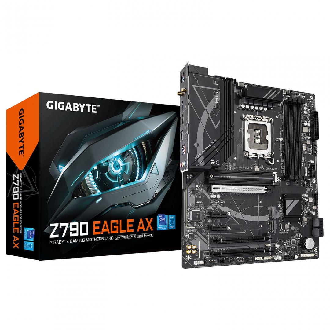Placa de baza Gigabyte Z790 EAGLE AX, Socket 1700, DDR5, ATX - Componente PC