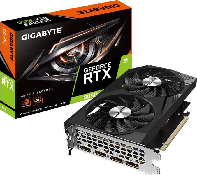 Placa video Gigabyte GeForce RTX 3050, 8GB GDDR6, PCI Express 4.0, 128bit - Componente PC