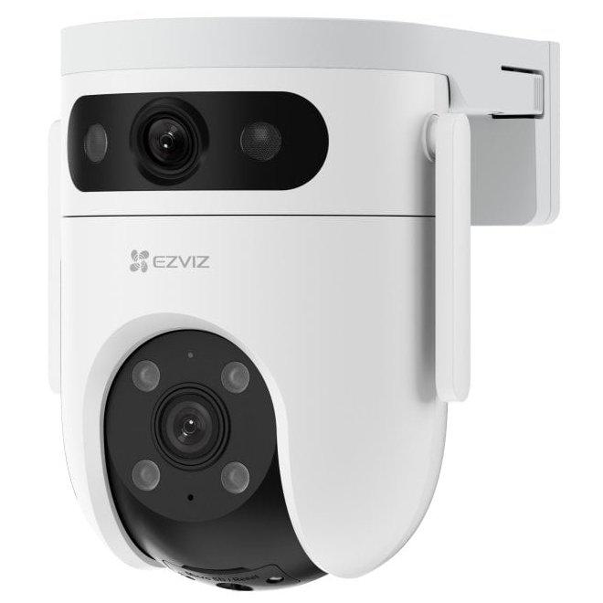 Camera de supraveghere EZVIZ H9C Dual WI-FI Rezolutie video: 2304 × 1296 Lentila fixa: 2.8mm Unghi de vizualizare: orizontal: 108°, vertical: 56°, diagonal 130° Distanta iluminator IR: 30 m Compresie video: H.265 / H.264 Detectarea formei umane alimentate de AI / detectarea formelor alimentate de AI - Camere supraveghere IP
