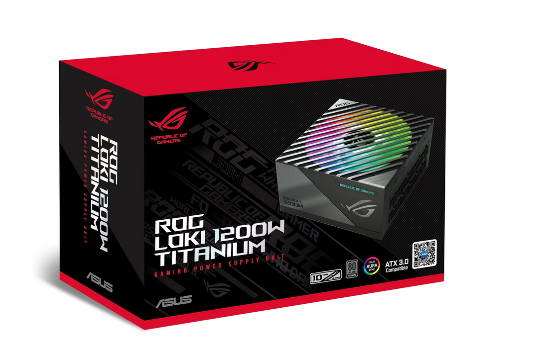 Sursa ASUS ROG LOKI, 80 PLUS Titanium, RGB, 1200W