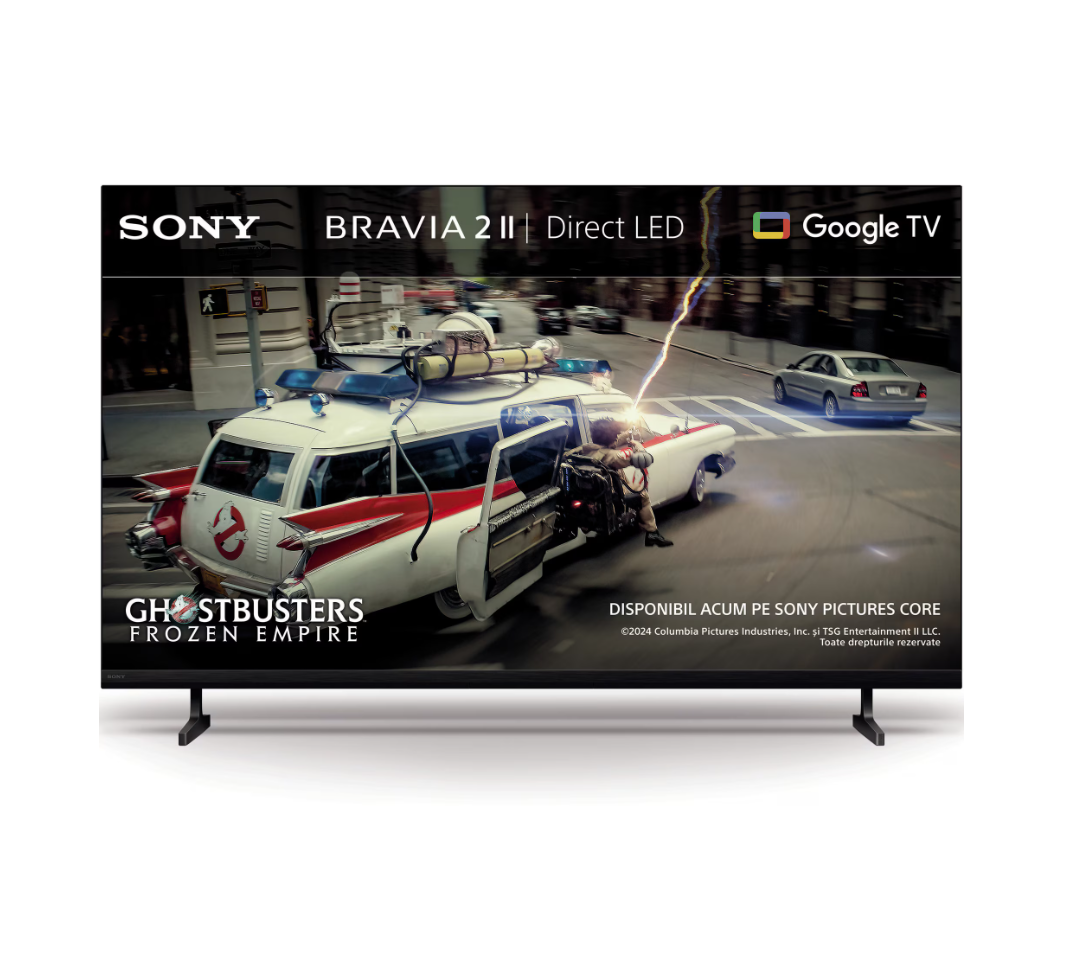 Televizor Sony BRAVIA 2 II LED 50S25M2, 126 cm, Smart Google TV, 4K Ultra HD, Clasa E (Model 2026) - Televizoare