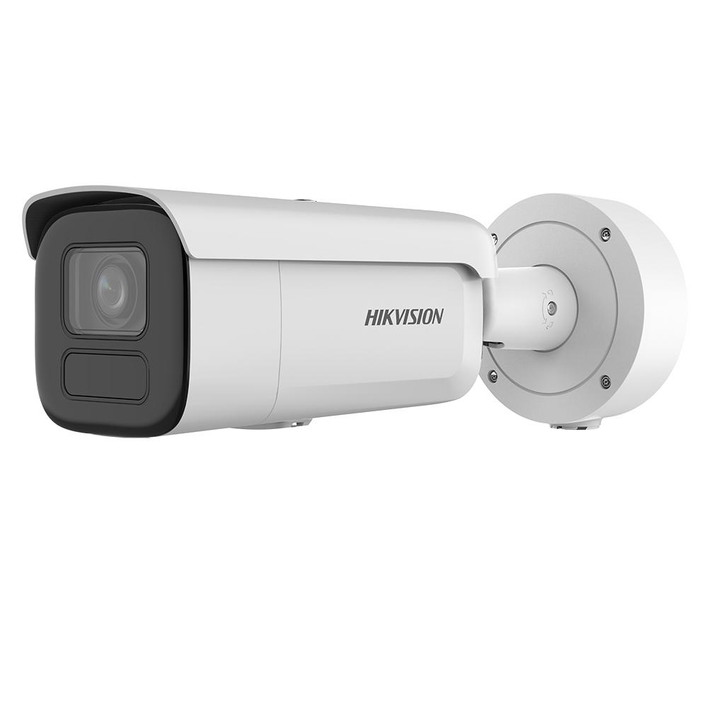 Camera de supraveghere IP Bullet 8MP Hikvision DS-2CD2686G2H- IZS(2.8-12mm)(EF), lentila varifocala 2.8-12mm, iluminare min: Color: 0.0008 Lux @ (F1.2, AGC ON),B/W: 0 Lux cu IR 60m, interfata audio: 1/1, alarma: 1/1, slot card de memorie: microSD/microSDHC/microSDXC maxim 512GB, alarma la - Camere supraveghere IP