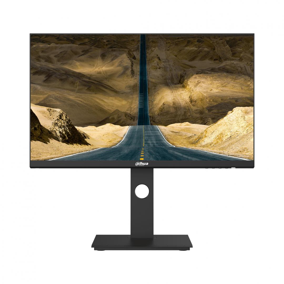 Monitor Consumer Dahua LM27-P301A, 27″, 2560 x 1440 pixeli, Black, 3 ani Garantie - Desktop PC & Monitoare
