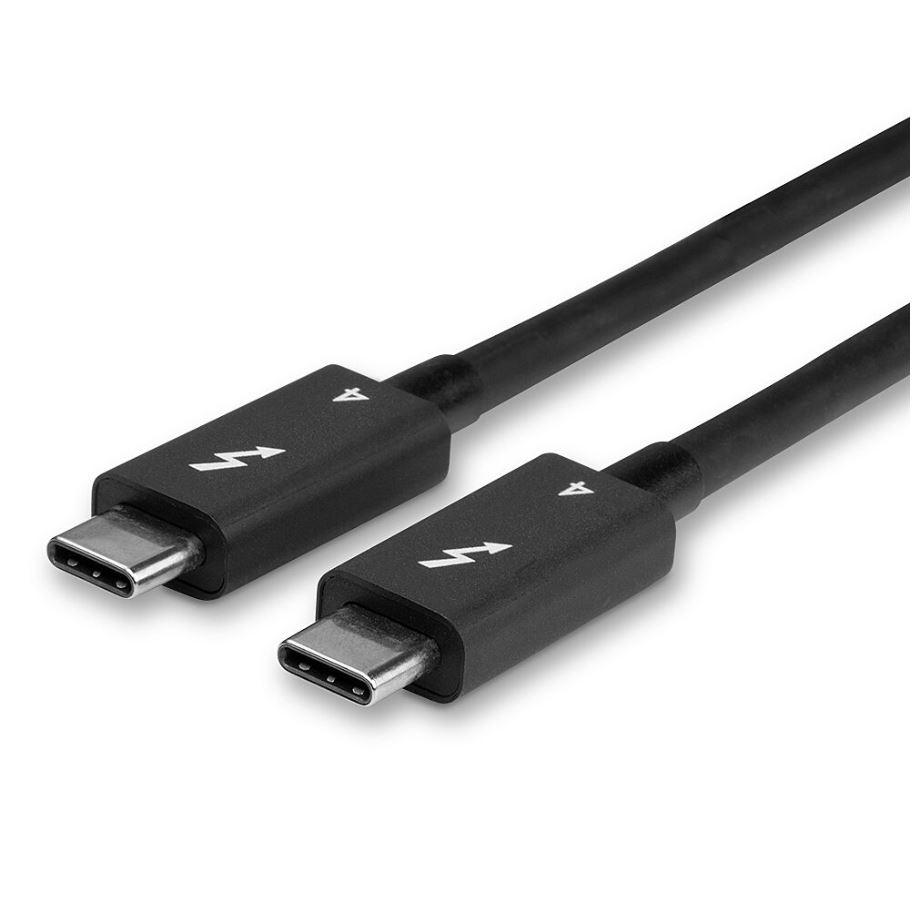 Cablu Lindy Thunderbolt 4, Length 1m, 40Gbps, passive, negru Connectors Connector A: Thunderbolt 4 USB Type C Male with E-Mark Connector B: Thunderbolt 4 USB Type C Male Housing Material: Stainless Steel Connector Plating: Nickel Pin Construction: Copper alloy Pin Plating: Gold Dimensions - Cabluri video