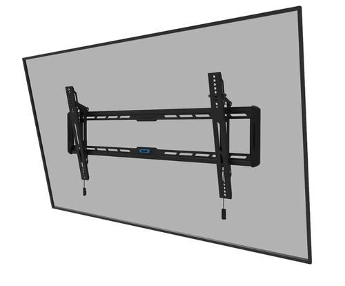Suport perete Neomounts WL35-550BL18; pentru display-uri cu diagonale 43″-86″, sistem de prindere VESA 100×100~800×400, greutate maxima suportata 70kg, tilt +12°, distanta fata de perete 33mm; culoare negru. Garantie 5 ani - Suporturi TV / Monitor