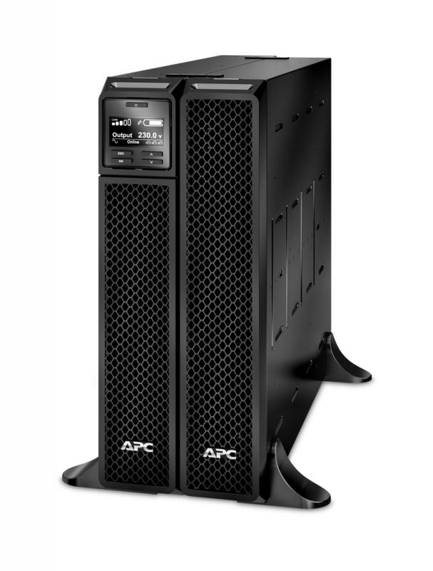 UPS APC Smart-UPS SRT online dubla-conversie 2200VA / 1980W 8 conectori C13 2 conectori C19 extended runtime, baterie RBC31,3 ani garantie echipament si 2 ani garantie baterie