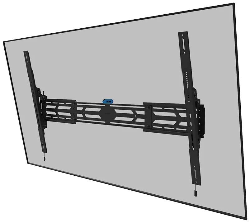 Suport de perete Nemounts Select, pentru display-uri cu o diagonala 55″-110″, suporta pana la 160kg, cu inclinatie 12°, rotire: +3°, -3°, VESA min. 100x100mm, VESA max. 1500x900mm, microadjustment, securizabil (surub pentru securizare inclus), garantie 5 ani, negru - Suporturi TV / Monitor
