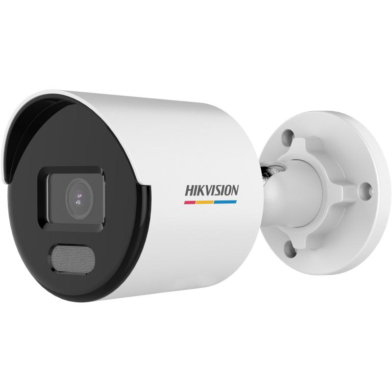 Camera de supraveghere IP Bullet 4MP Hikvision DS-2CD1047G2-L(2.8MM), lentila fixa 2.8mm, iluminare min: Color: 0.001 Lux @ (F1.0, AGC ON),0 Lux cu lumina alba: 30m, alarma la evenimente: Motion detection (support alarm triggering by specified target types (human and vehicle)),video tampering - Camere supraveghere IP