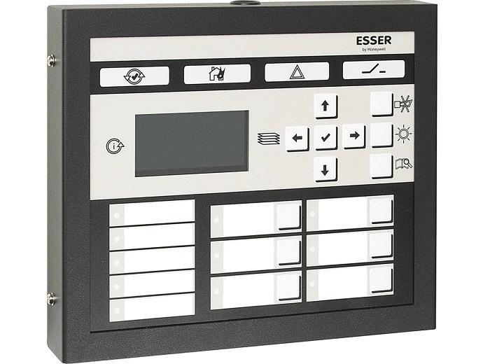 Panou repetor Esser FX808464 GMT 4000 pentru centrale FlexES Control siIQ8Control, montaj aparent, conectare la interfata RS485 sau TTY (infunctie de centrala), panou de comanda capacitiv, conectarea optionalaredundanta sau neredundanta, ecran grafic cu 6 linii a cate 20caractere, etichetele-text - Detectie incendiu