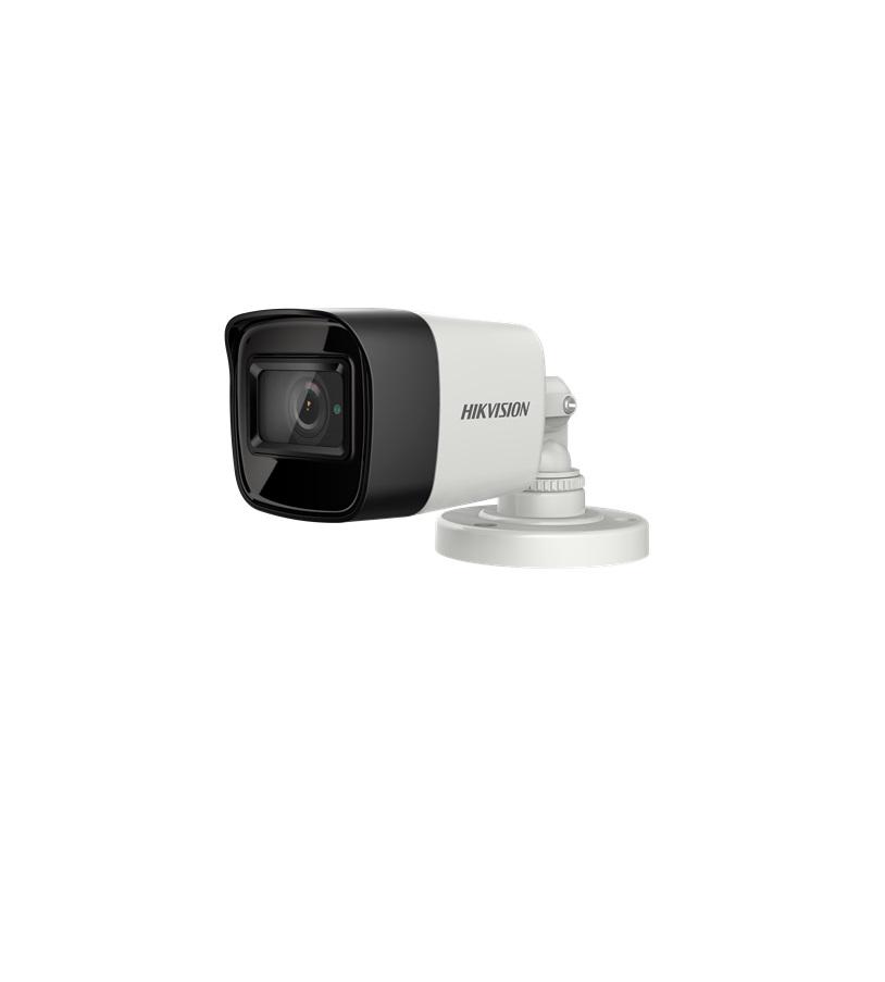 Camera de supraveghere Hikvision Turbo HD Bullet DS- 2CE16U1T-ITF (2.8mm); 8.29mp; 4K; Fixed Lens: 2.8mm; 8.3MP @12.5fps(Default), 5MP@ 20fps,4MP@25fps(P)/30fps(N),2MP@25fps(P)/30fps(N), EXIR, 20m IR, Outdoor EXIR Bullet, ICR, 0.01 Lux/F1.2, 12VDC, Smart IR, DNR, OSD Menu (Up the Coax), IP67; - Securitate