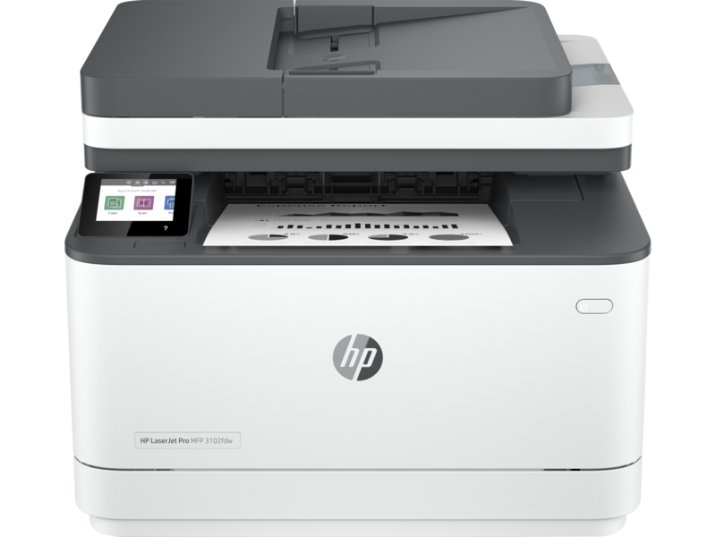 Multifunctional laser HP LaserJet Pro MFP 3102fdw, format A4, Monocrom, Duplex, USB + LAN + Wi-Fi