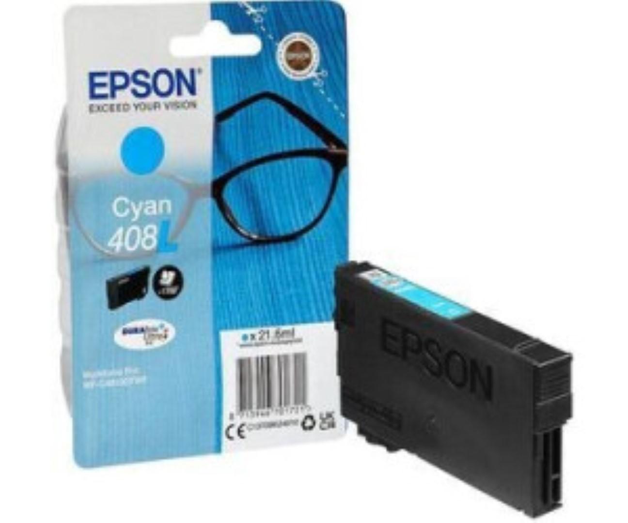Cartus Epson 408L DURABrite Ultra, Cyan